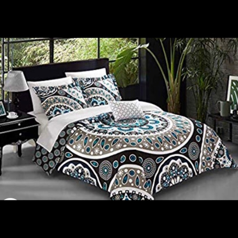 King Duvet Cover Set (Bohemian Style)